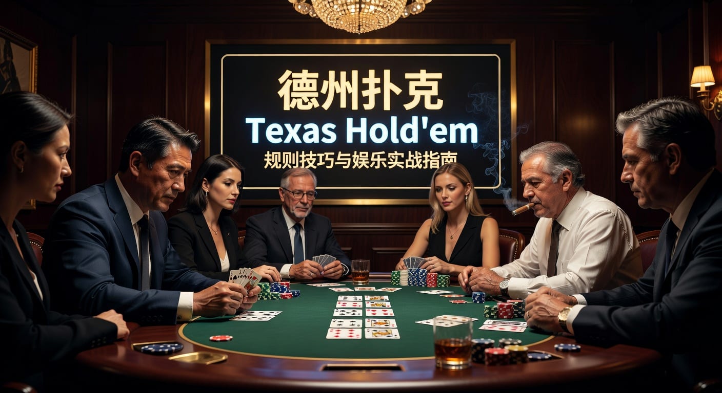 德州扑克 Texas Hold'em 规则详解与高手策略