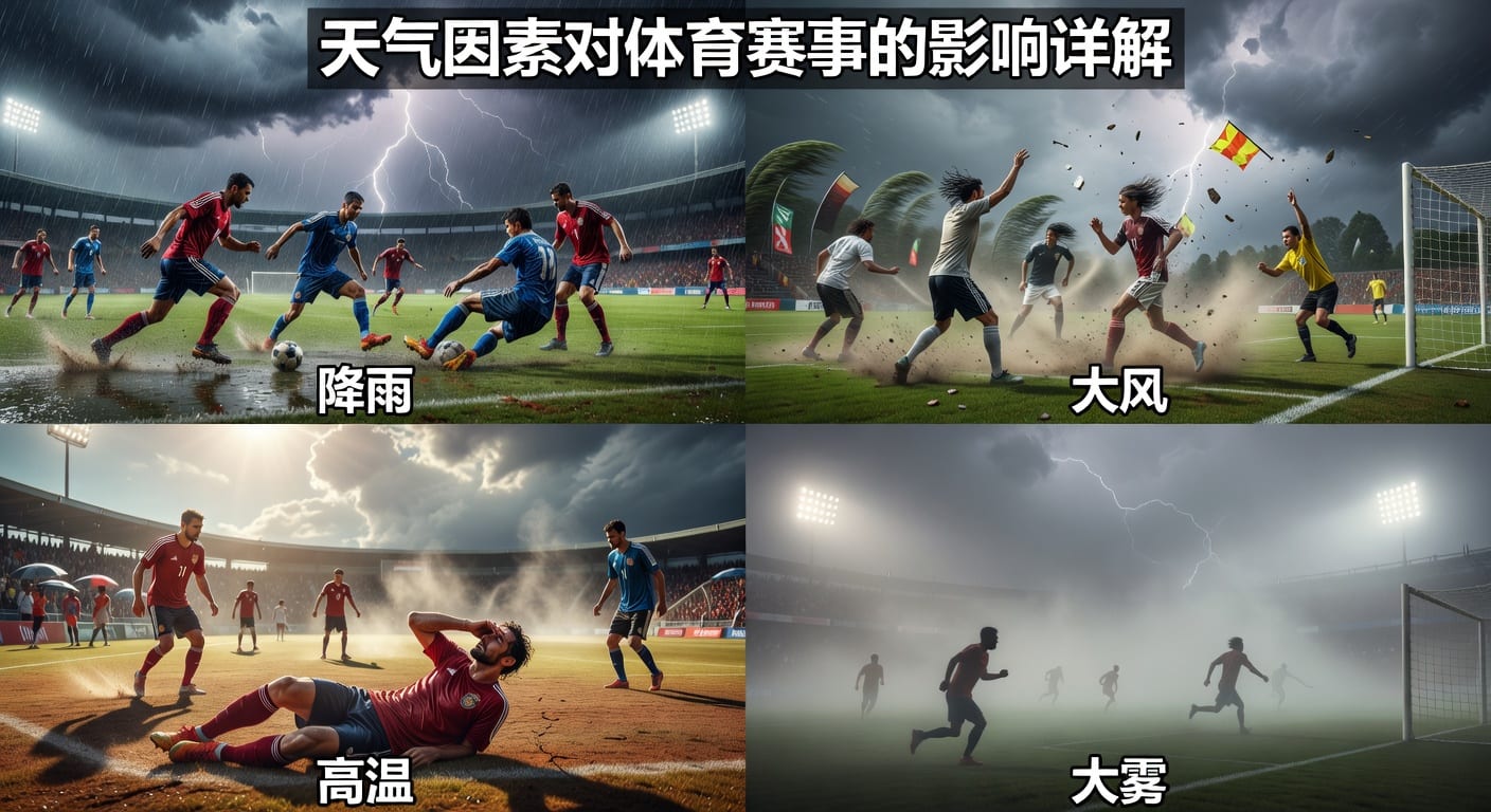 天气因素对体育赛事影响及博彩策略
