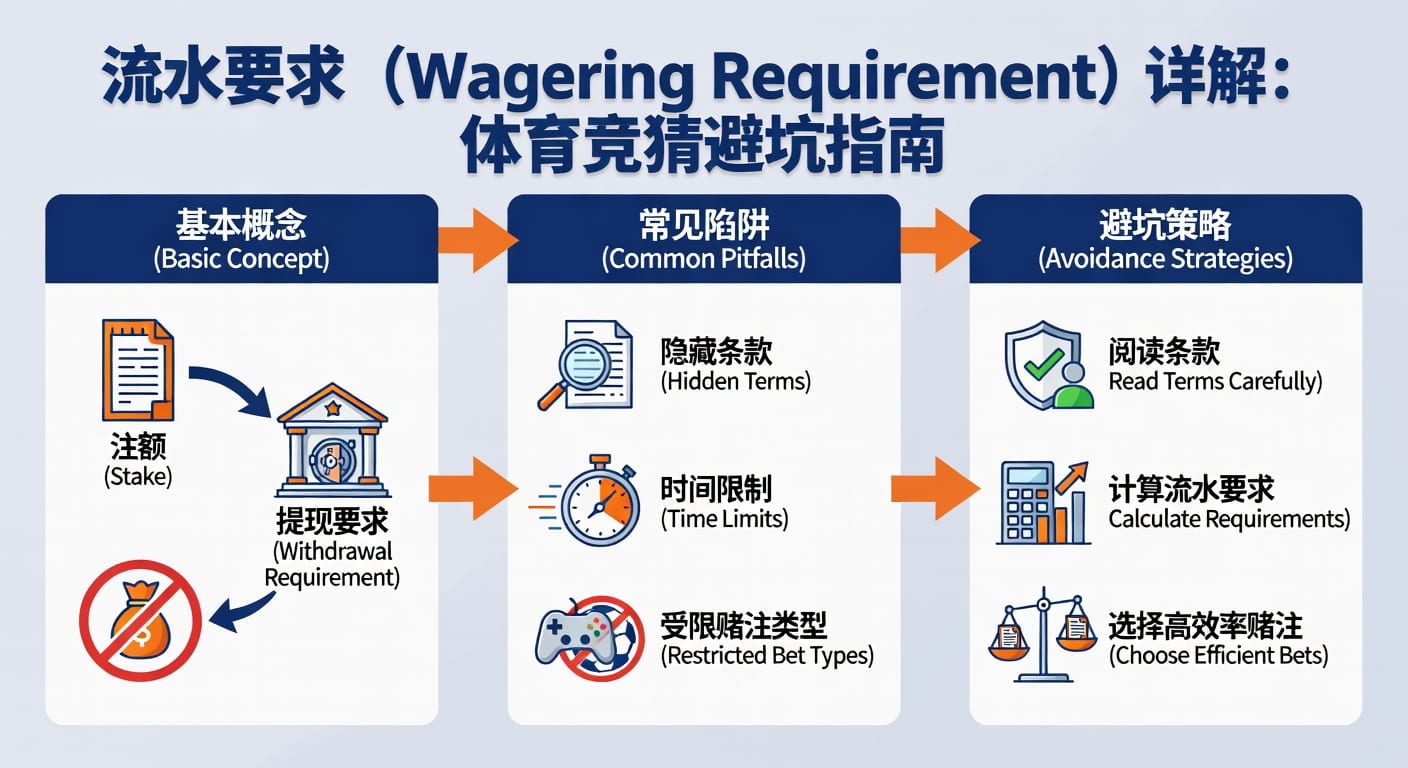 流水要求 Sports Wagering Requirement 详解避坑