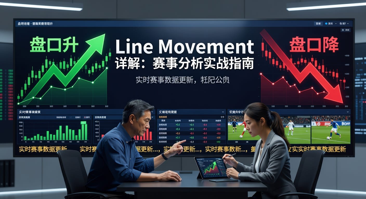 盘口升盘口降 line movement 详解：如何抓住投注机会