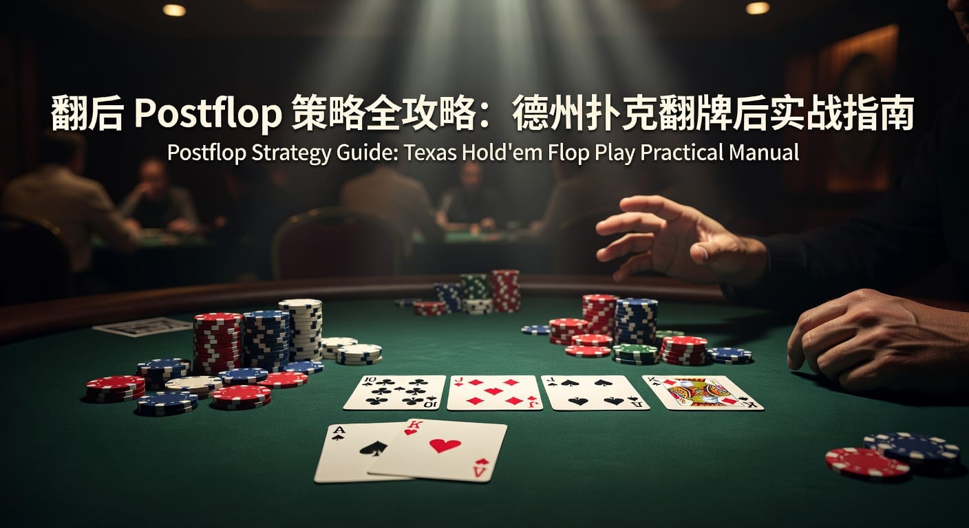 翻后 Postflop 策略：德州扑克翻牌后打法详解