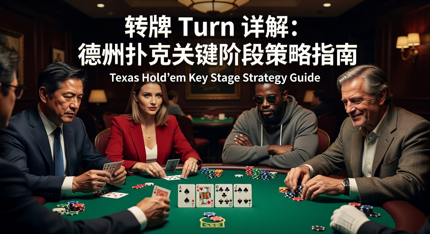 转牌 Turn 策略：德州扑克博彩关键决策