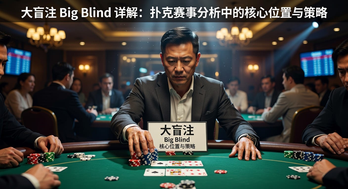 大盲注 Big Blind 详解：扑克新手必知策略与避坑