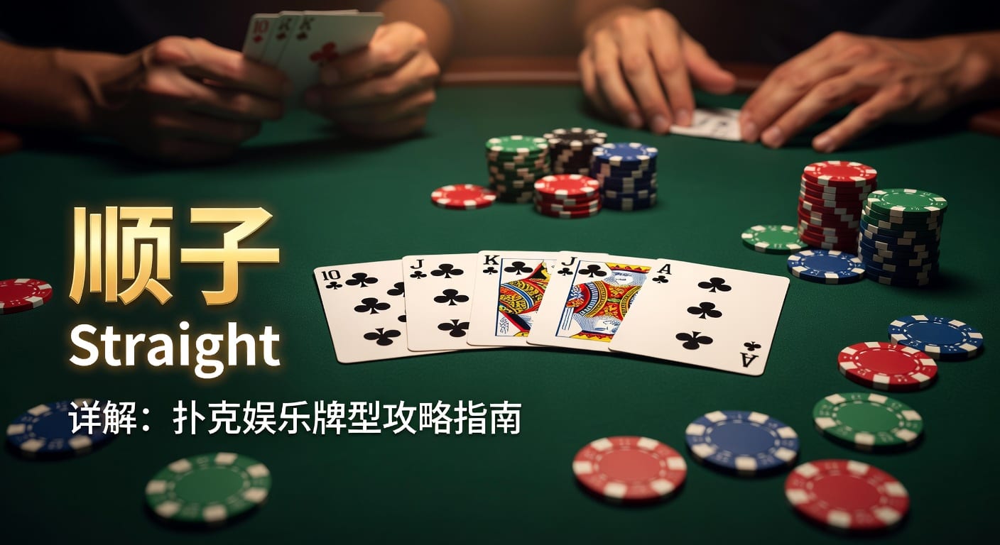 顺子Straight牌型详解：扑克博彩策略与避坑