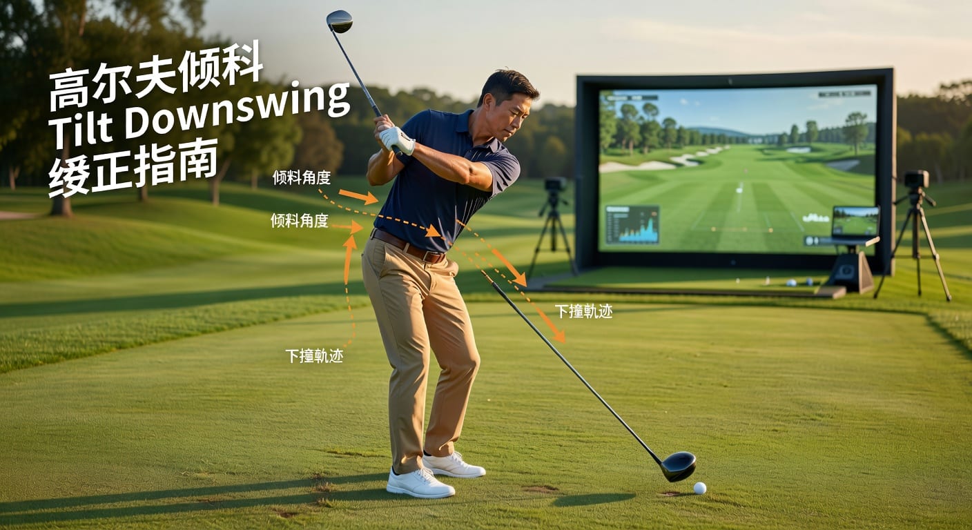 倾斜 Tilt Downswing：高尔夫下挥杆失误原因及实用修正