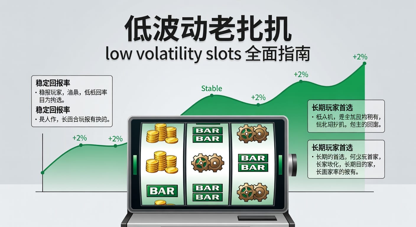 低波动老虎机：2026 low volatility slots 最佳选择