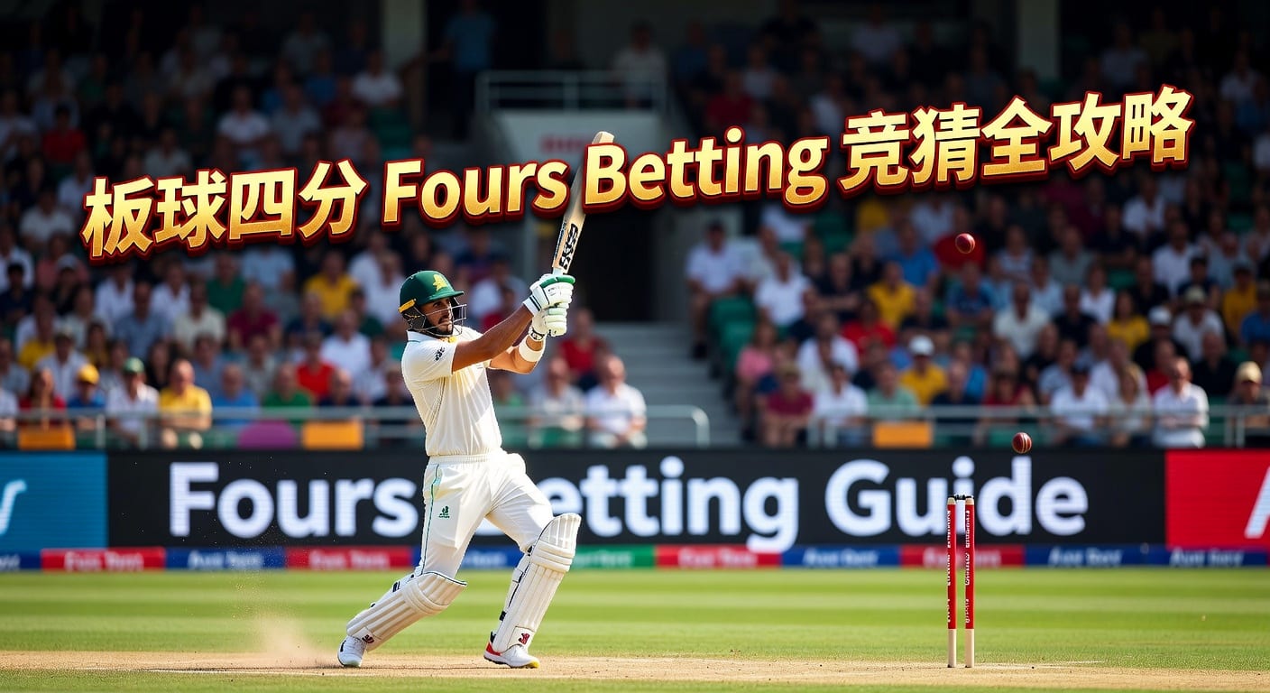 板球四分 Fours Betting 投注攻略：赔率技巧避坑