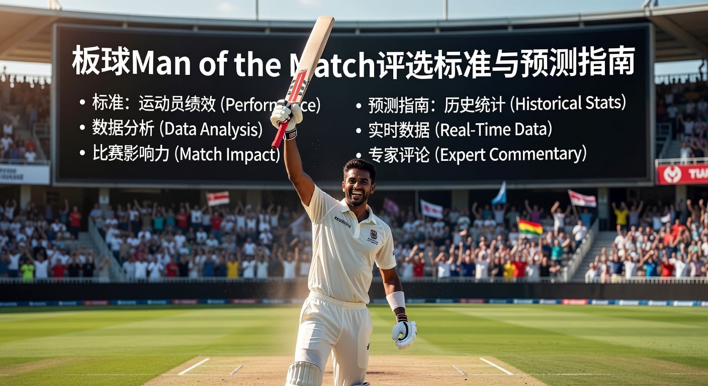板球Man of the Match评选标准与2026预测