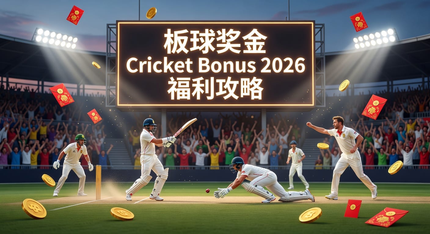 板球奖金2026 Cricket Bonus领取指南