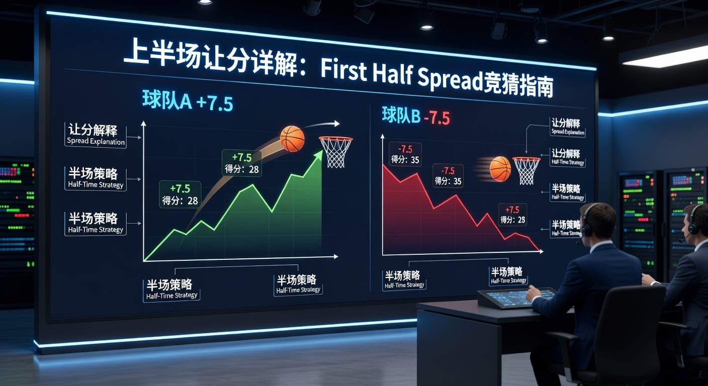 上半场让分 First Half Spread 投注指南