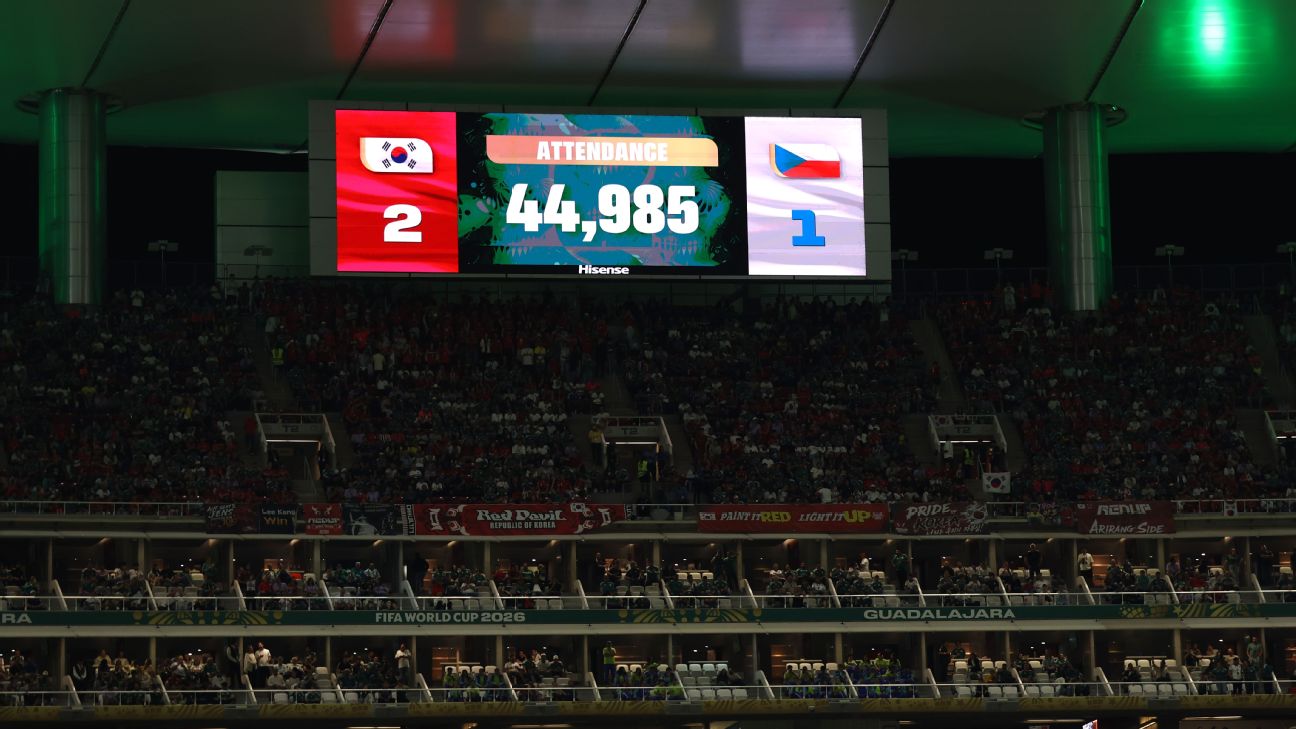 世界杯韩捷之战座位空旷，FIFA如何解释4.5万出席数据？